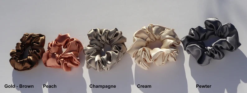 Peach Scrunchies